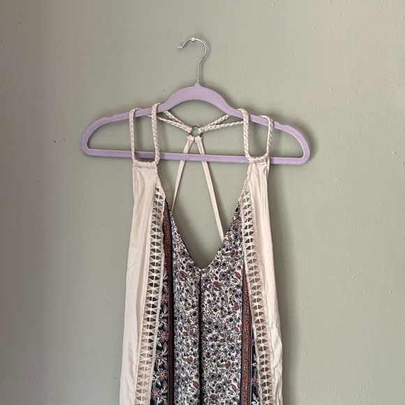 Free People | Bohemian Nights Maxi Slip Dress | Tea Combo | Medium - Picture 6 of 6